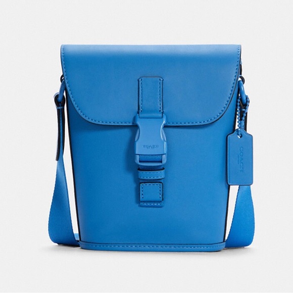 Coach Track Small Flap Crossbody - Picture 1 of 4